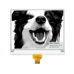 DKE 5.83 Inch Black White e Paper Display
