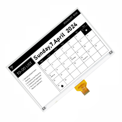 DKE 7.5 Inch Black White ePaper Display