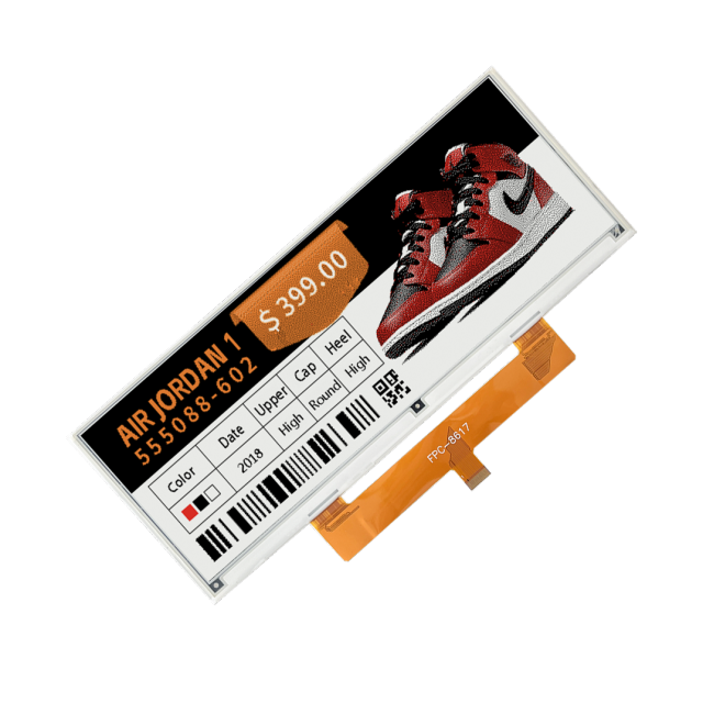 DKE 10,85 Zoll Schwarz Weiß Rot Gelb 4-Farben ePaper Display