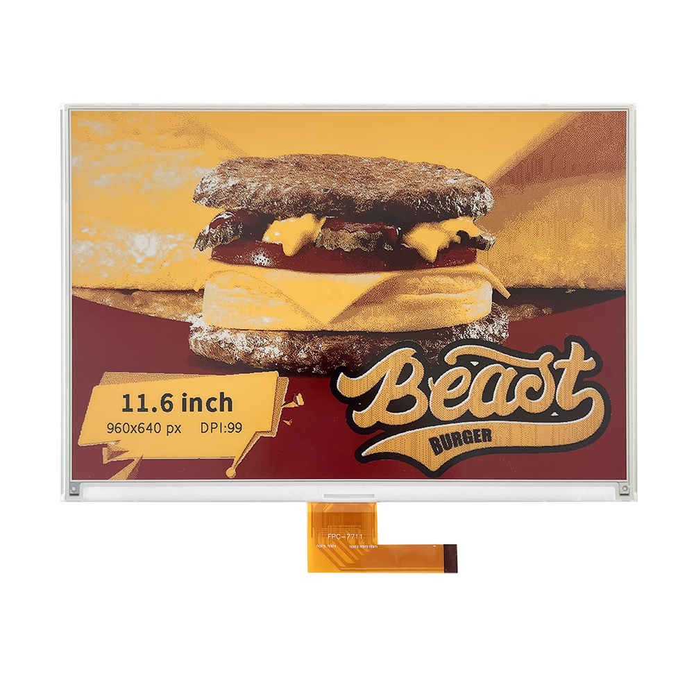 DKE 11.6인치 4컬러 E-페이퍼 디스플레이