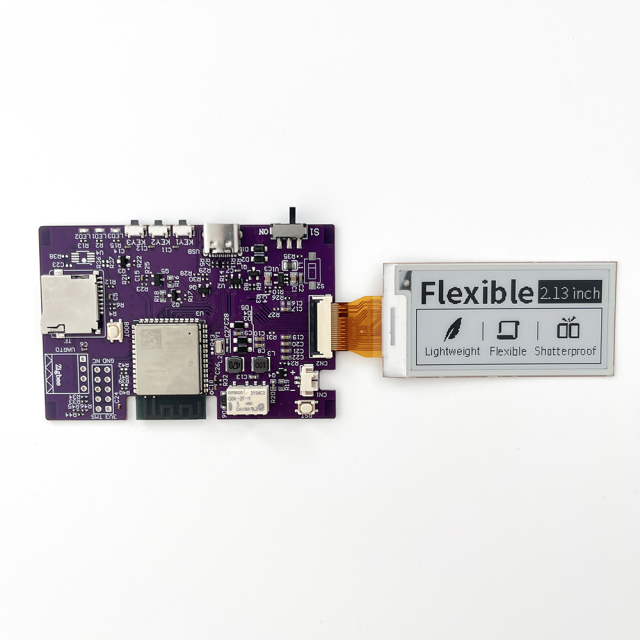 DKE epaper 디스플레이 데모 키트 ESP32