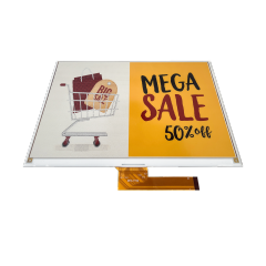 DKE 9,7 Zoll Schwarz Weiß Rot Gelb ePaper Display