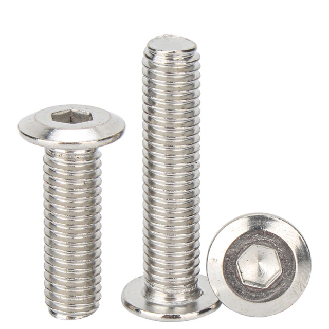 Flat Round Head Hexagon Socket