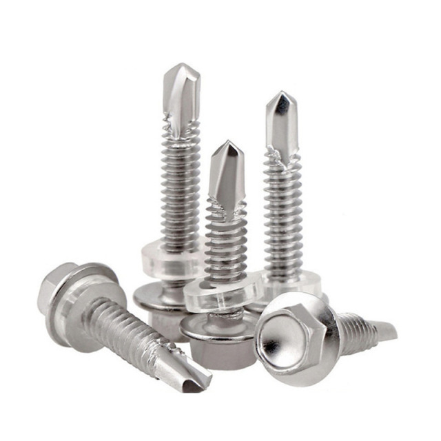 Hexagon socket self-tapping drill screws