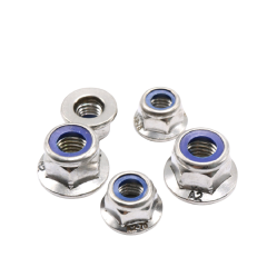 Nylon flange nuts