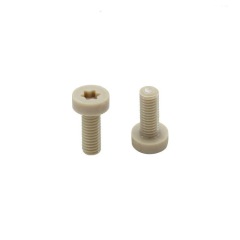 PEEK round head plastic screws