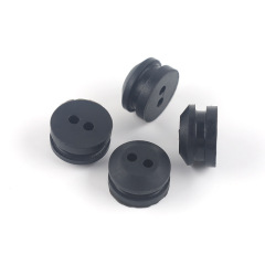 Rubber plugs for threaded holes