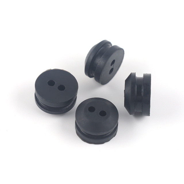 Rubber plugs for threaded holes