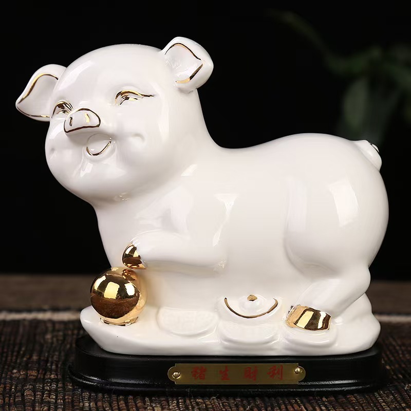 猪猪摆件