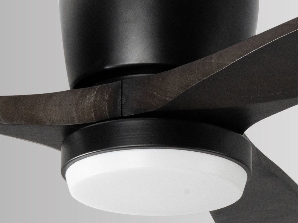 42" Light Oak Ceiling Fan with no light, Silent DC Motor & Reversible Function