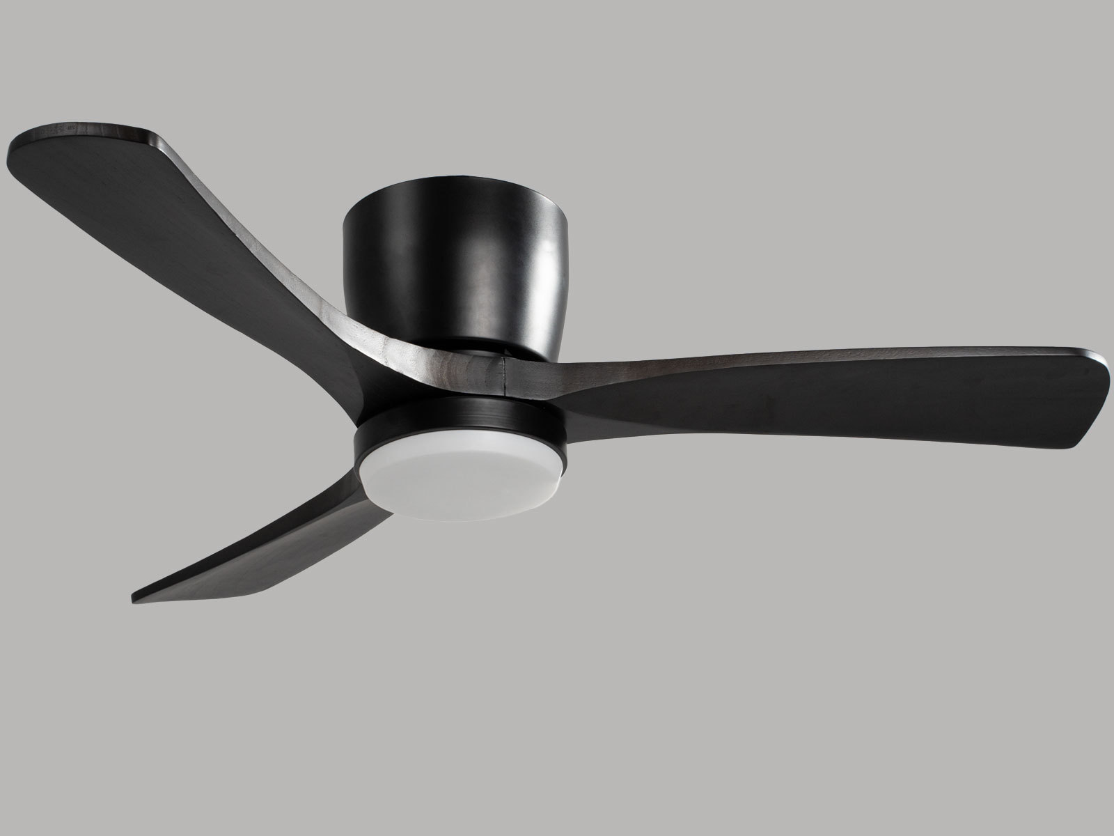 42" Light Oak Ceiling Fan with no light, Silent DC Motor & Reversible Function