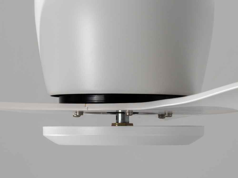 60" Warm walnut brown Ceiling Fan with Ultra-Thin LED, Silent DC Motor & Reversible Function