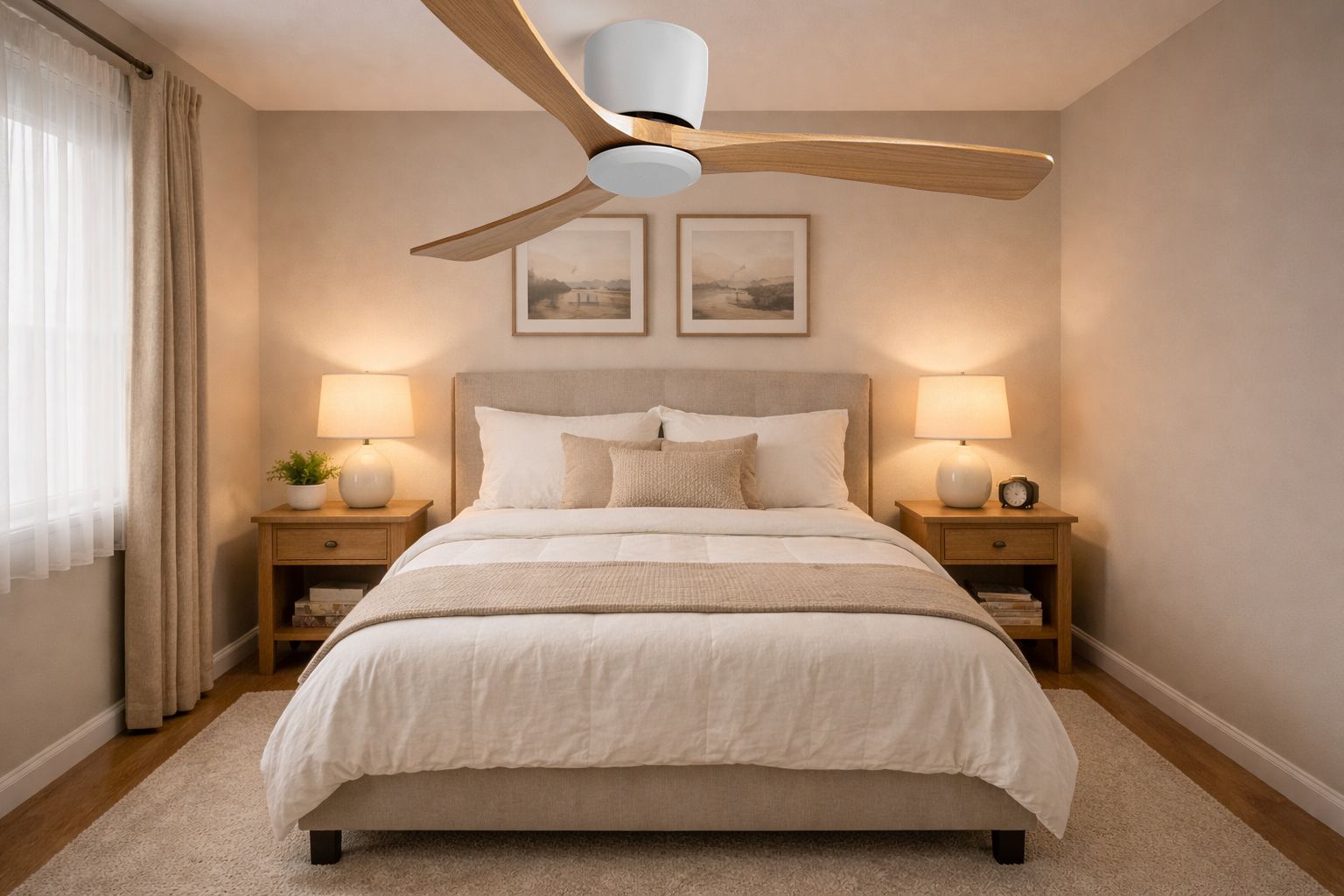 52 inch ceiling fan for medium bedroom modern design