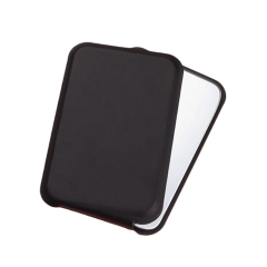 Mini Pocket PU Folding Mirror with Stand