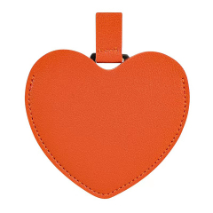 Heart Shape Stainless Steel Mirror with Cover