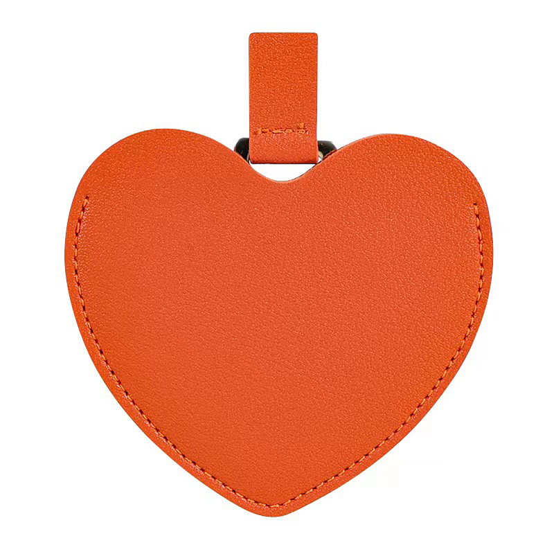 Heart Shape Stainless Steel Mirror with Cover