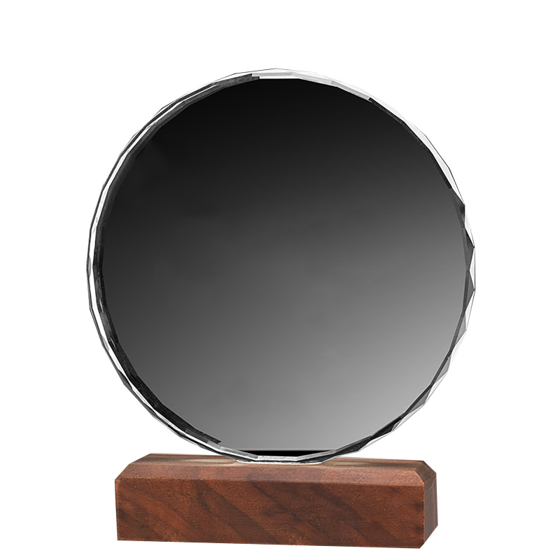 Acrylic Trophy with Wooden Stand