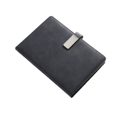 128 Pages Leather-Covered A5 Notebook