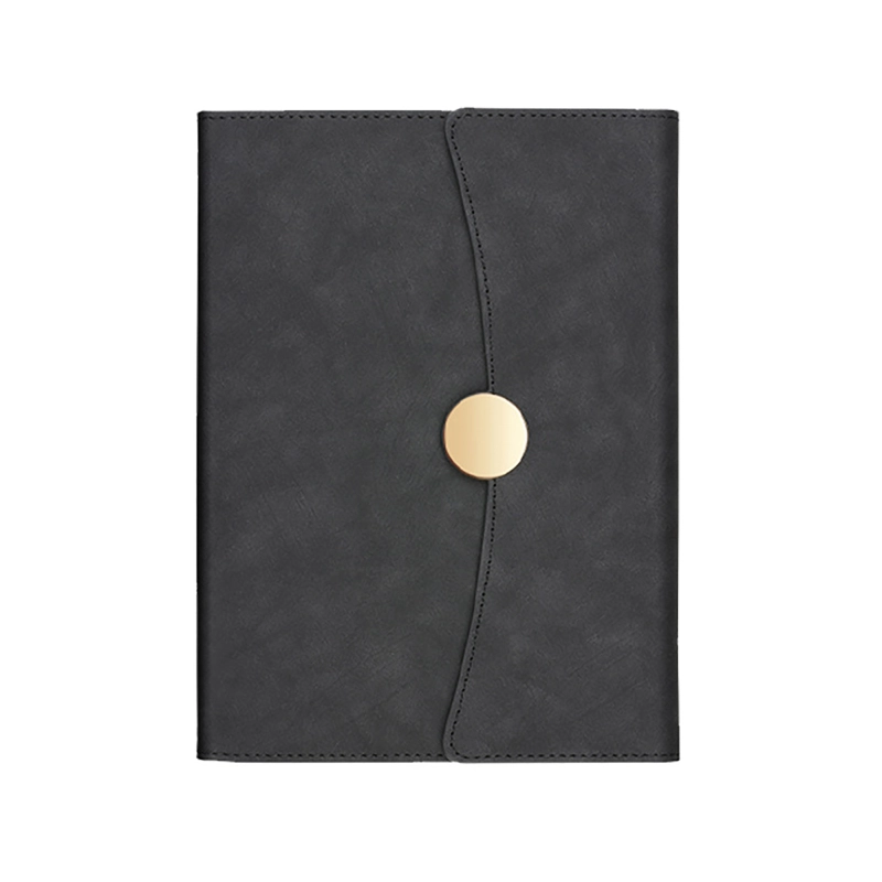 Back Rounds For Notebook Magnet Round Buckle Curved Cover Notebook