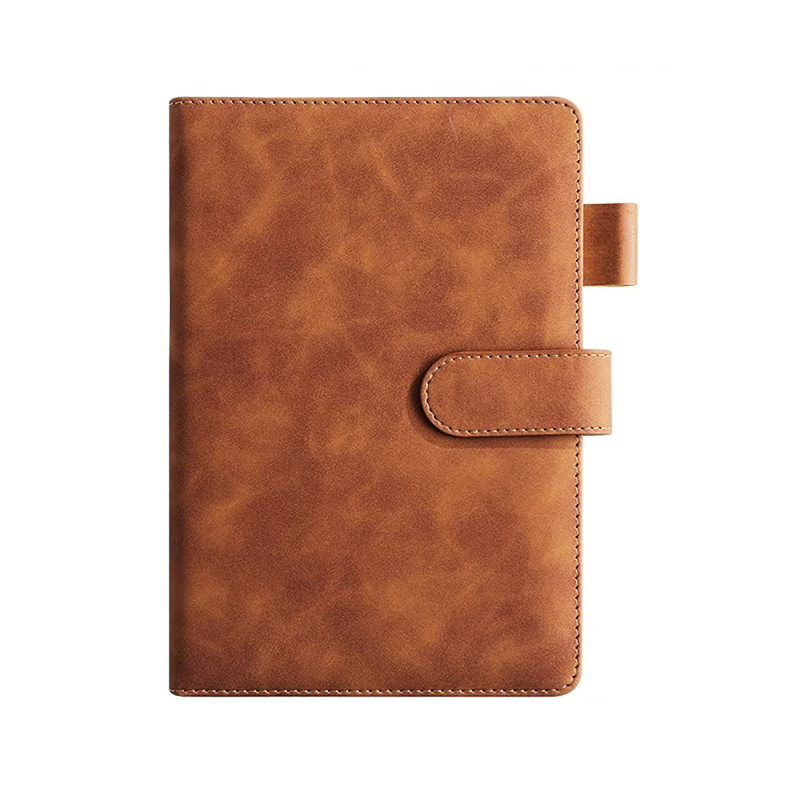 128 Pages A5 Leather Buckle Notebook