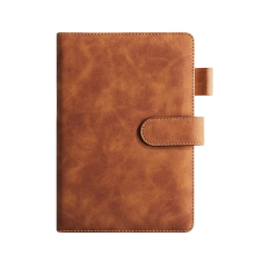 200 Pages A5 Leather Buckle Notebook