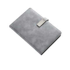 200 Pages Leather-Covered A5 Notebook