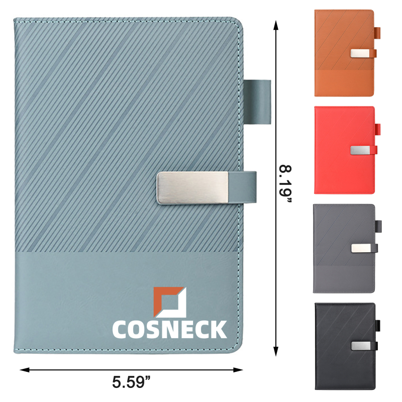 Twill Cover Buckle A5 Notebook