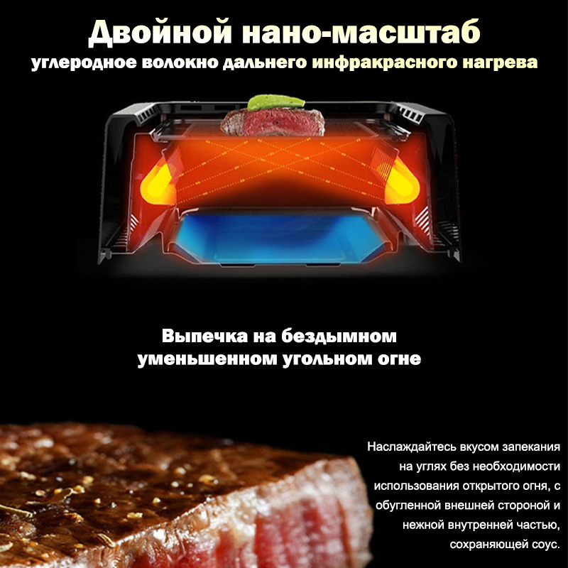 Домашний электрический гриль SG02