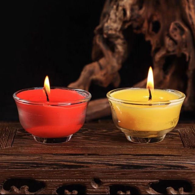 Tea light candles Butter lamp candle  Church candles