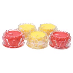 Prayer candle Church candles  Lotus flower Candle