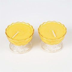 church candles Butter lamp candle  Lotus flower candle