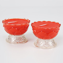 church candles Butter lamp candle  Lotus flower candle
