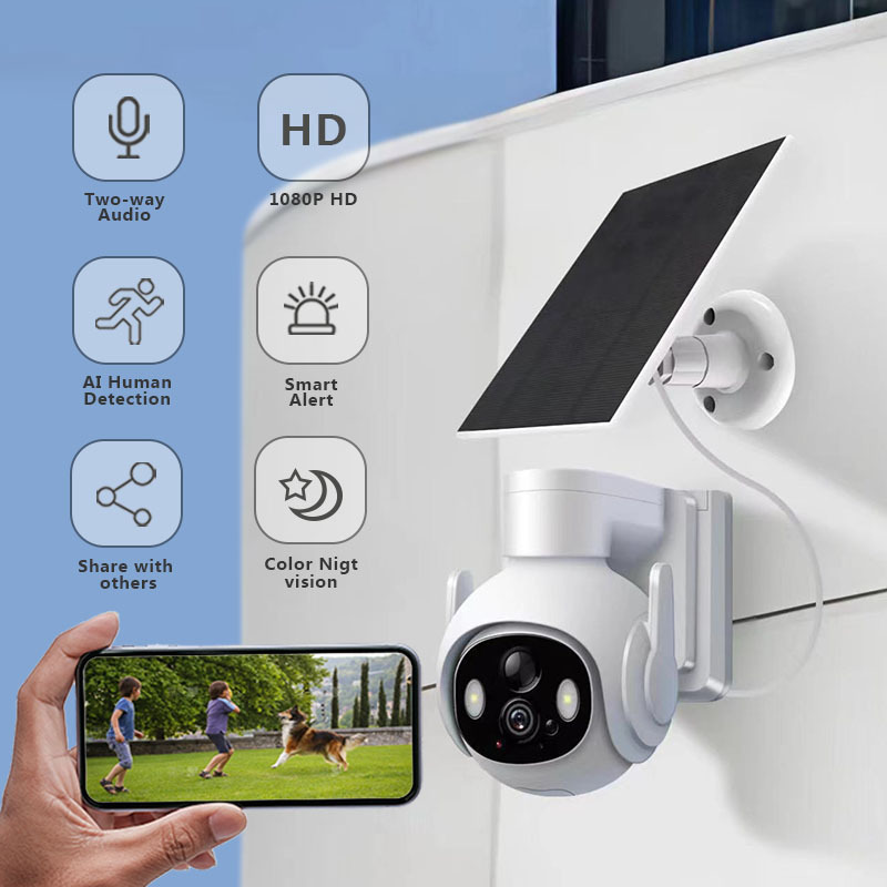 BDI solar PTZ surveillance camera