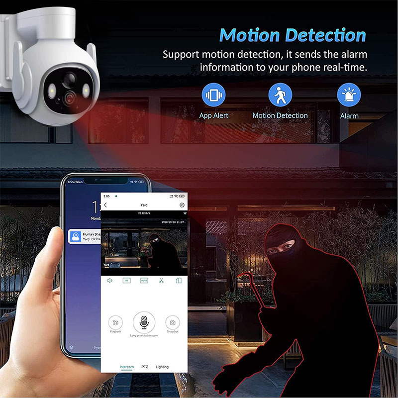 BDI solar PTZ surveillance camera