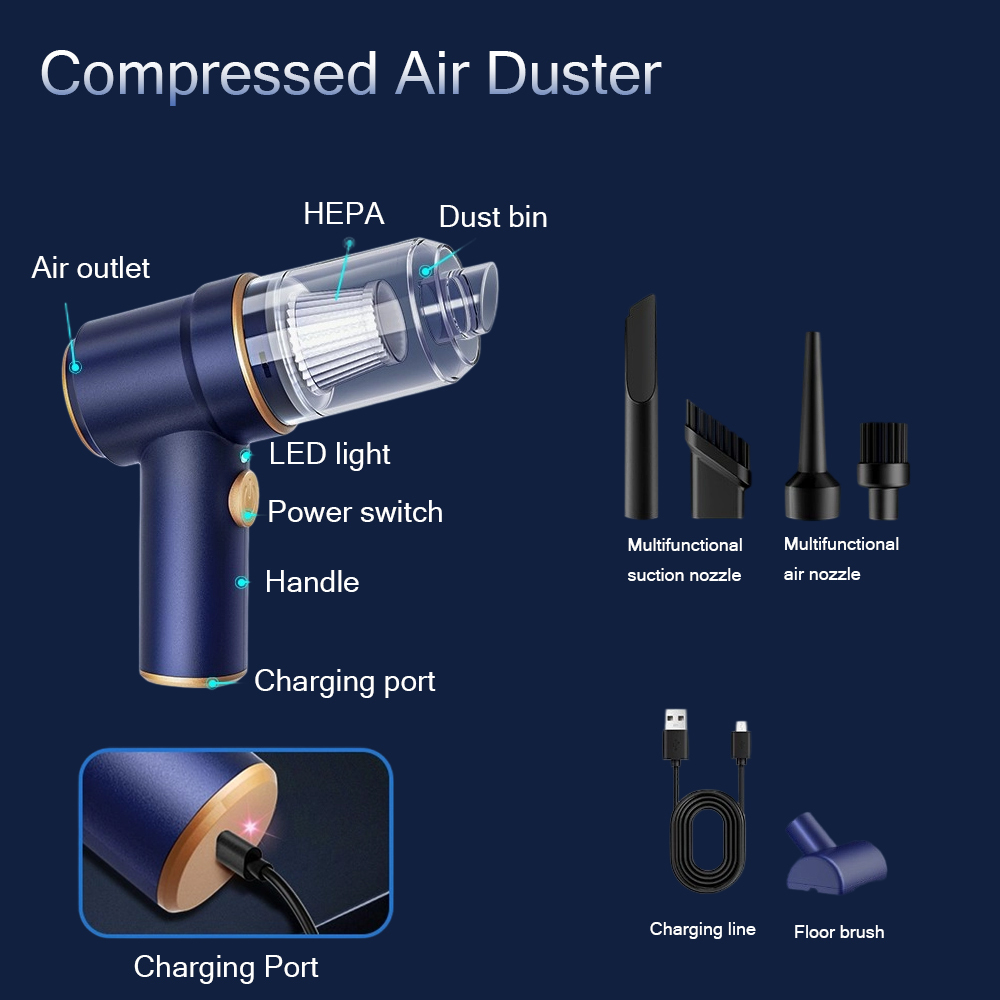 BDl Mini Car Auto Vacuum