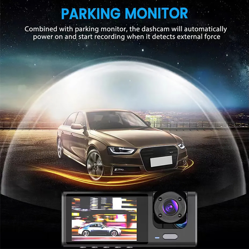 BDl 3 Camera Dash Cam