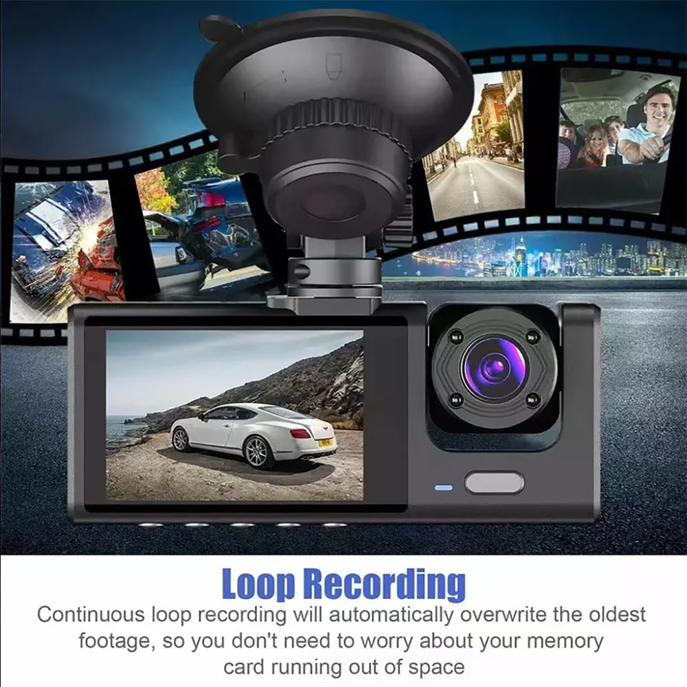 BDl 3 Camera Dash Cam