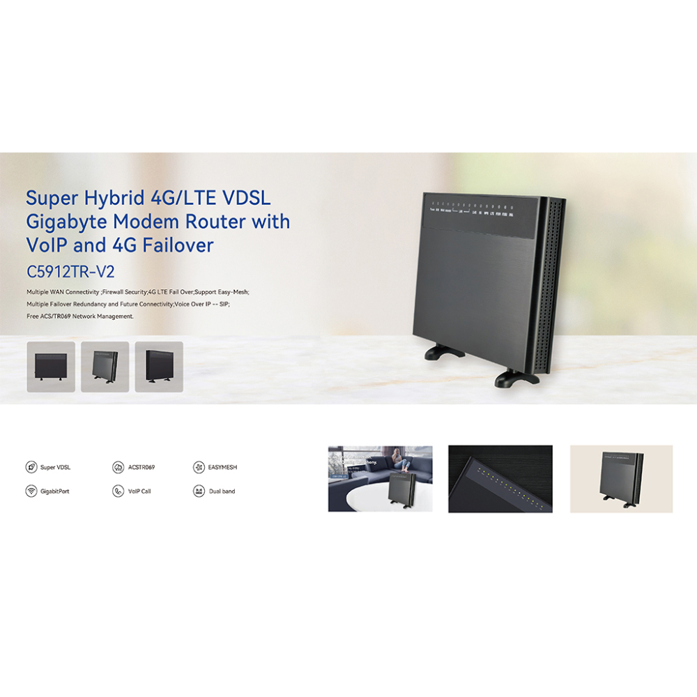 BDl Gigabyte Modem Router