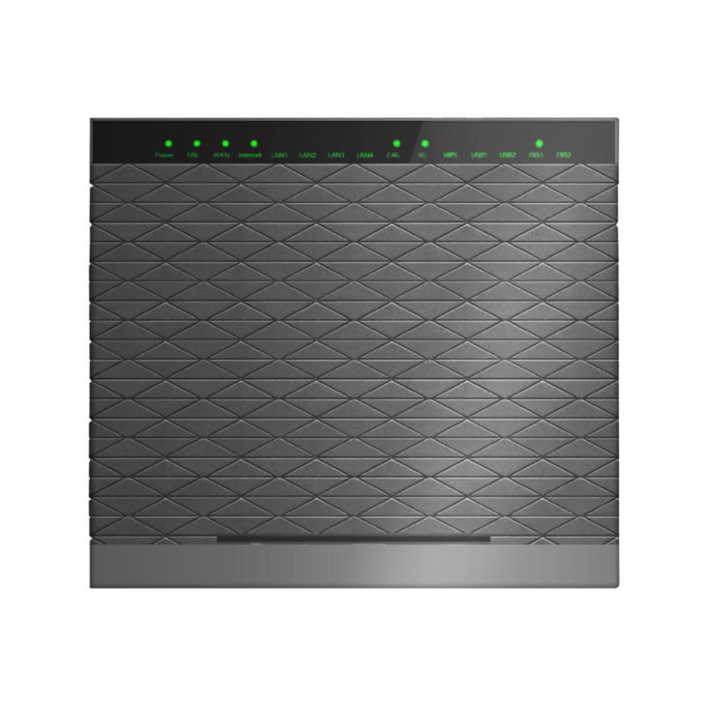 BDI AC Dual Band VDSL2+ Modem Router with VoIP