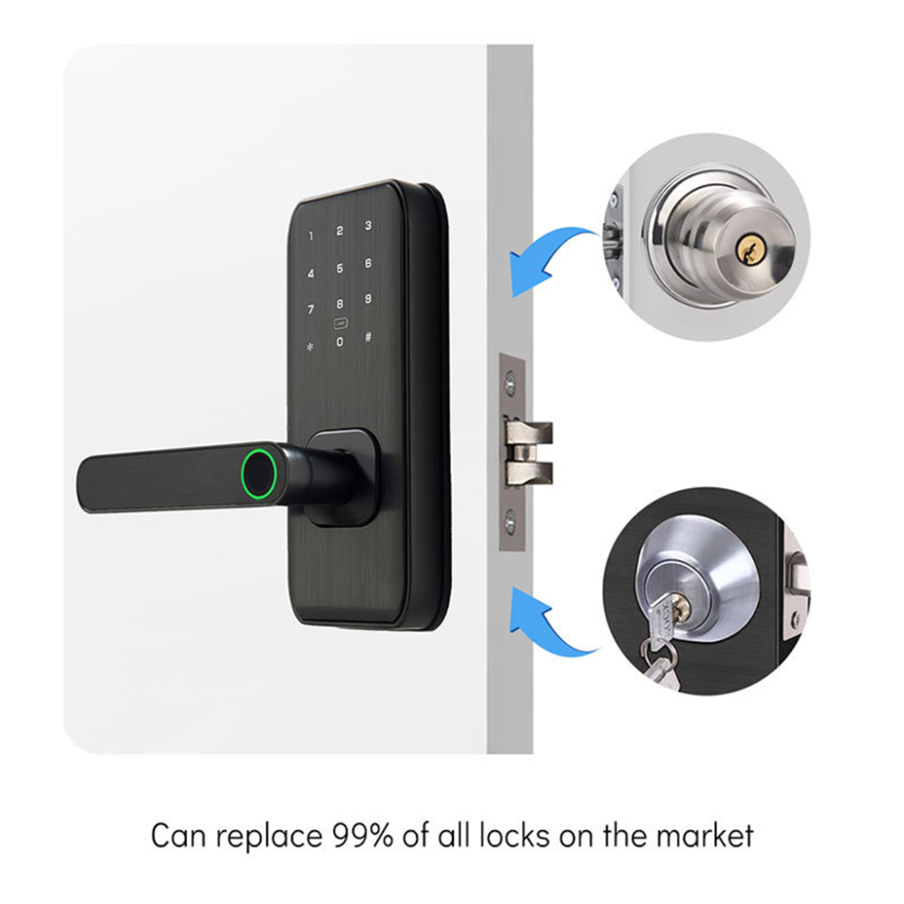 BDl Digital Smart Touch Pad Door Lock