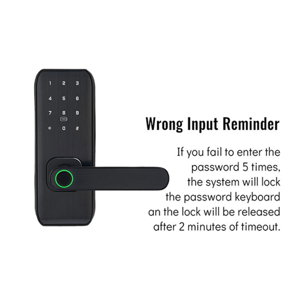 BDl Digital Smart Touch Pad Door Lock