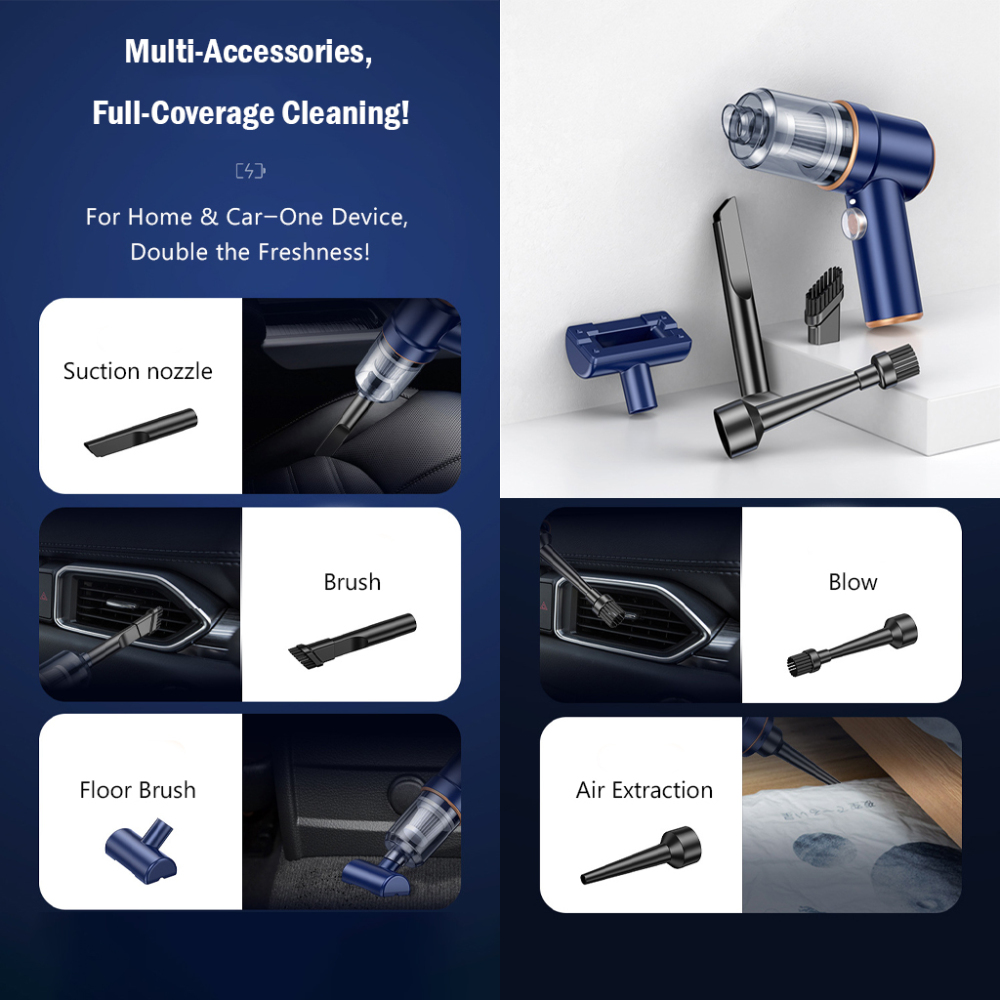 BDI Compact Cordless Vacuum and Blower 2-in-1