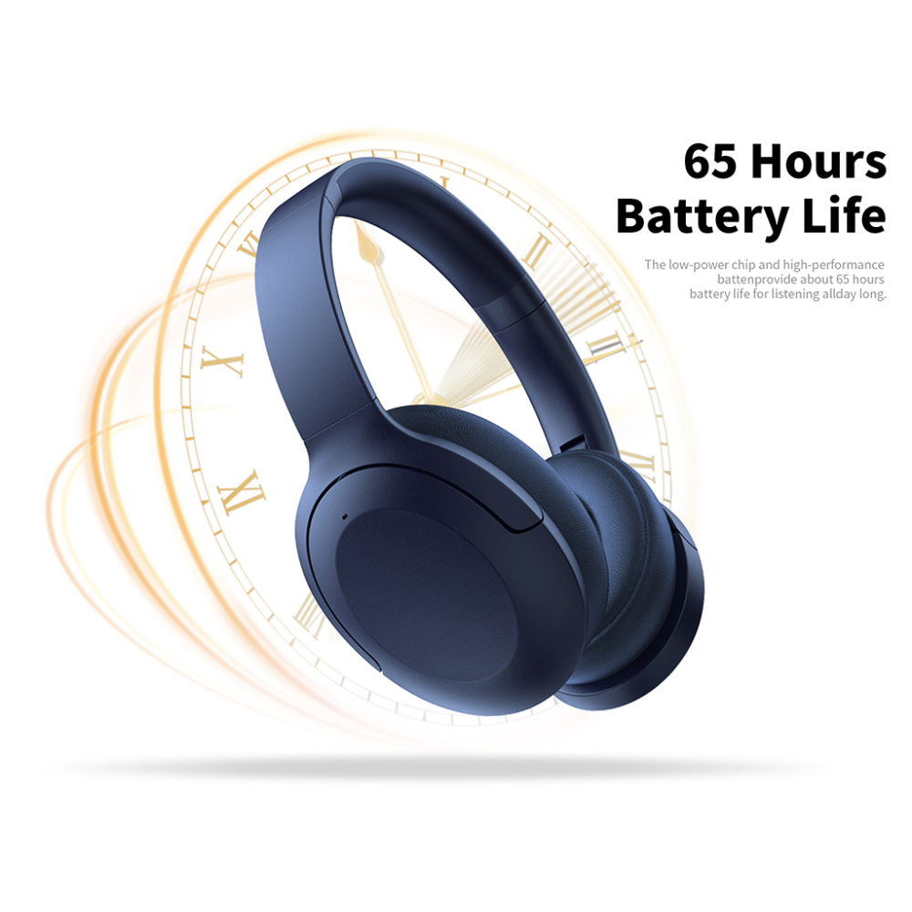 BDI ANC Active Noise Canceling Bluetooth Headphones Headset