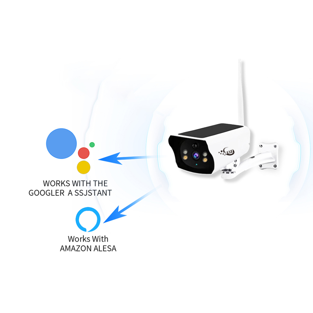 BDI 4G/LTE Solar CCTV Camera Kit: Battery & 32GB SD Card Included"