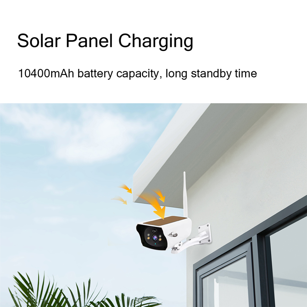 BDI 4G/LTE Solar CCTV Camera Kit: Battery & 32GB SD Card Included"