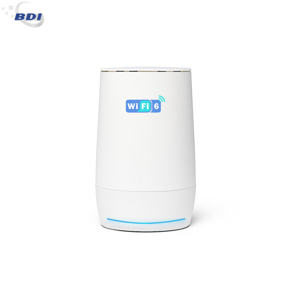 WiFi 6 Route  Dual-Band Gigabit ， MU-MIMO & OFDMA for 200+ Devices 9.6Gbps, PA/LNA, AI IoT Control AW1000-V2