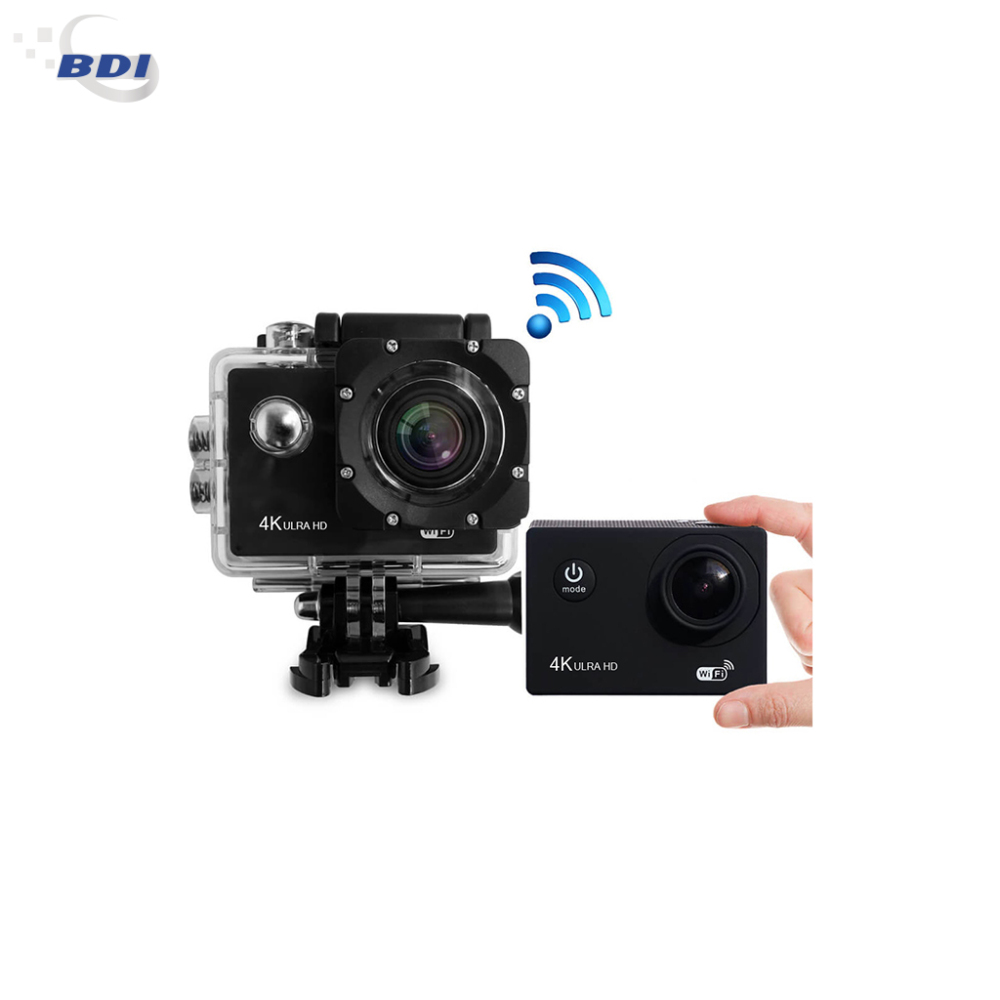 BDI 4K HD Sports Action Camera with Wi-Fi & Remote