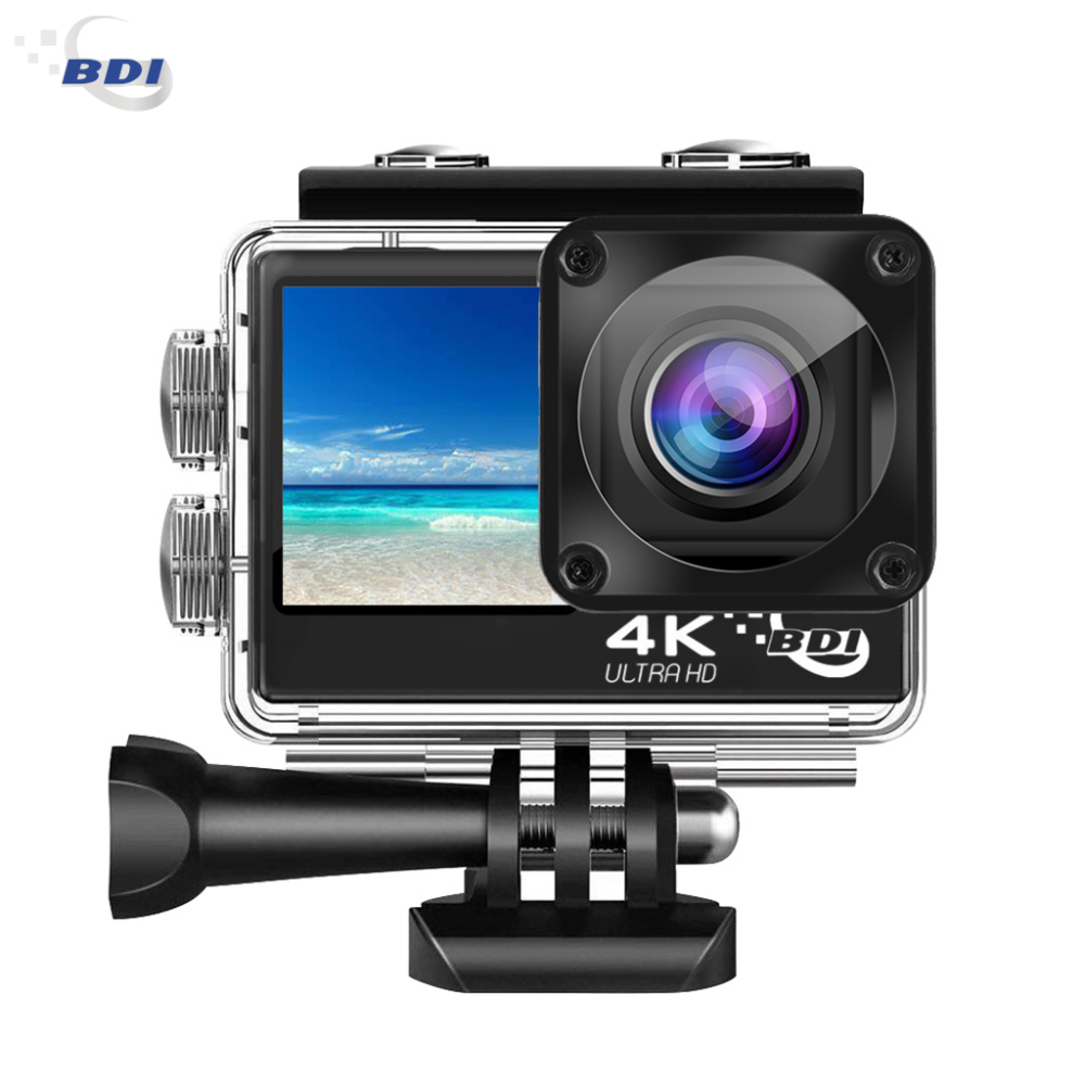 BDl Waterproof DUAL Screen 4K Sports Camera Wireless Touch Screen Digital Camera