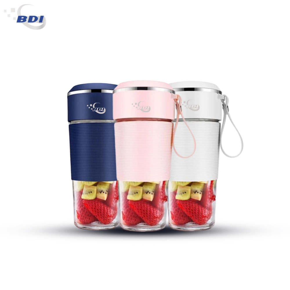 BDI Portable Juice Blender Cup with 6 Blades Ice Crusher & USB Rechargeable