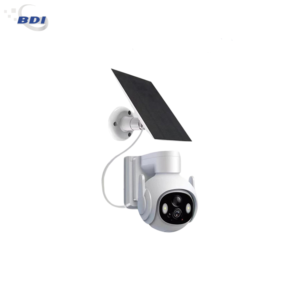BDI New AI Outdoor Waterproof Solar 3MP WiFi PAN/TILT Scurity Camera